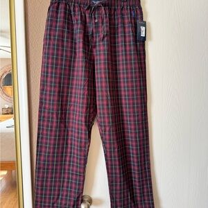 Ralph Lauren Red and Green Plaid PJ Pants